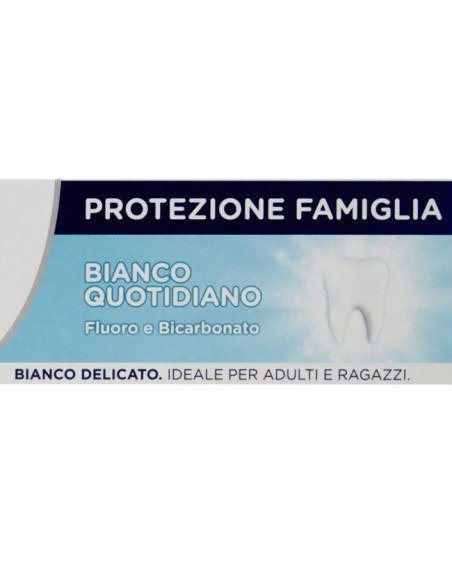 mentadent dentifricio 75ml - protezione famiglia - bianco quotidiano: tuttocasashop.it: igiene e cura della persona