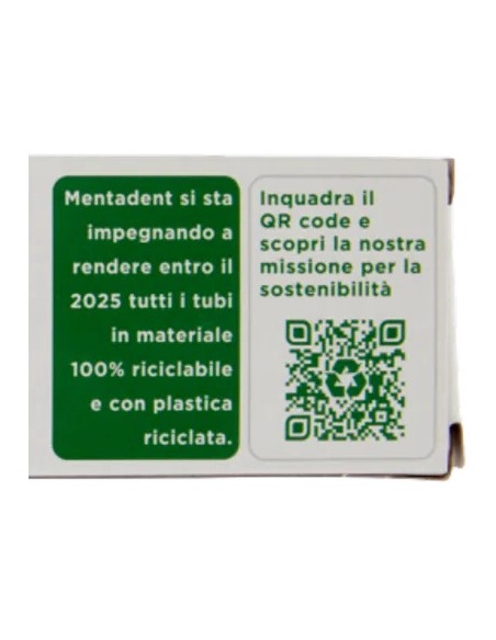 mentadent dentifricio 75ml - protezione famiglia - bianco quotidiano: tuttocasashop.it: igiene e cura della persona