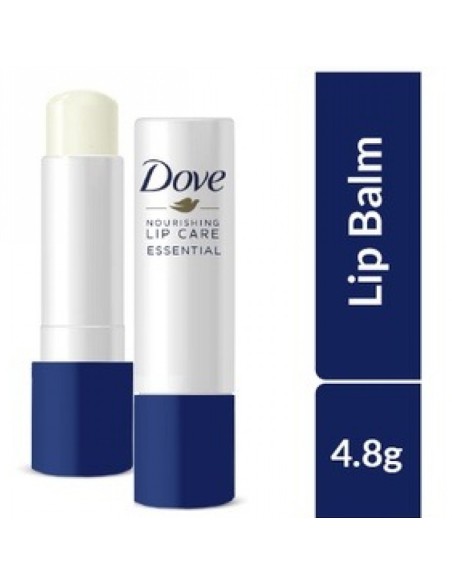 dove balsamo labbra stick 4.8g - nourishing lip care - essential - nutriente: tuttocasashop.it: igiene e cura della persona