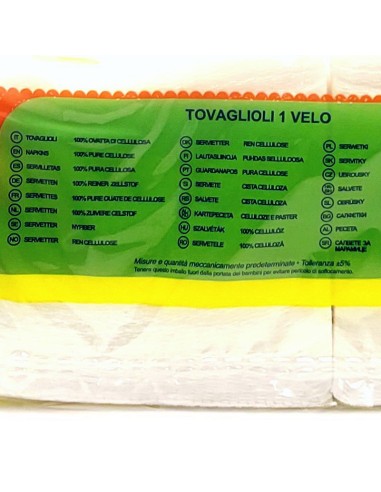 soavex tantissimi 170 tovaglioli da tavola in carta monovelo bianchi 30x33cm: tuttocasashop.it: carta & monouso