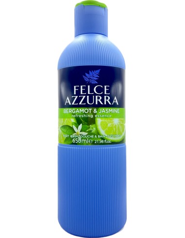 felce azzurra bagnoschiuma 650ml - bergamotto e fiori di cedro - fresco: tuttocasashop.it: igiene e cura della persona