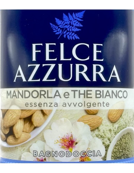 felce azzurra bagnoschiuma 650ml - mandorla e the bianco - avvolgente: tuttocasashop.it: igiene e cura della persona