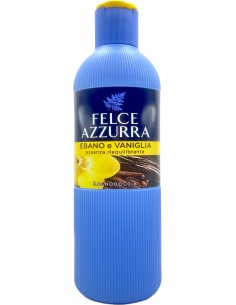 felce azzurra bagnoschiuma 650ml - ebano e vaniglia - riequilibrante: tuttocasashop.it: igiene e cura della persona
