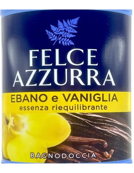 felce azzurra bagnoschiuma 650ml - ebano e vaniglia - riequilibrante: tuttocasashop.it: igiene e cura della persona
