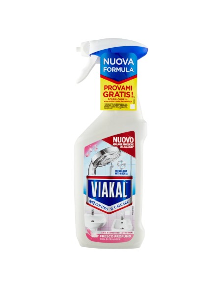 viakal anticalcare spray 470ml - fresco profumo: tuttocasashop.it: pulizia e cura della casa