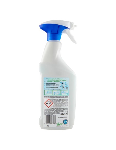 viakal anticalcare spray 470ml - igienizzante: tuttocasashop.it: pulizia e cura della casa