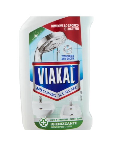 viakal anticalcare spray 470ml - igienizzante: tuttocasashop.it: pulizia e cura della casa
