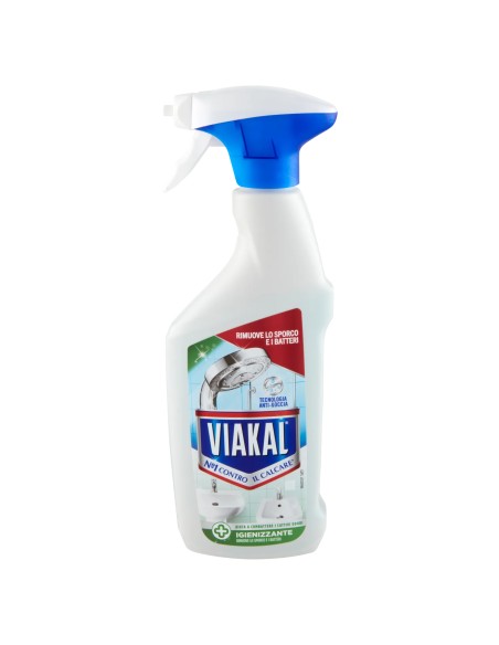 viakal anticalcare spray 470ml - igienizzante: tuttocasashop.it: pulizia e cura della casa