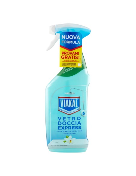 viakal anticalcare spray 470ml - vetro doccia express: tuttocasashop.it: pulizia e cura della casa