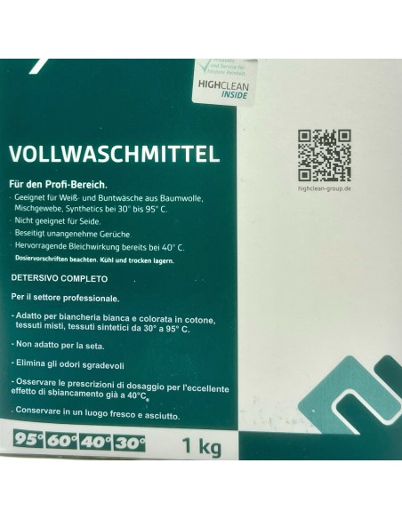 detersivo lavatrice in polvere - 1kg - professionale: tuttocasashop.it: prodotti per bucato e tessuti