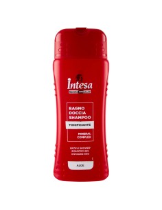 intesa pour homme bagno doccia shampoo - 500ml - tonificante - aloe: tuttocasashop.it: igiene e cura della persona