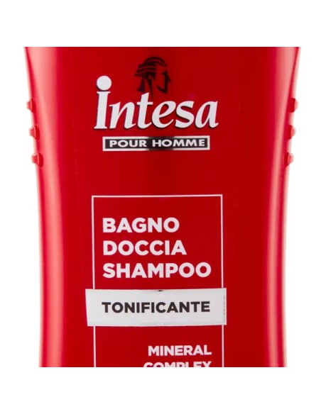 intesa pour homme bagno doccia shampoo - 500ml - tonificante - aloe: tuttocasashop.it: igiene e cura della persona