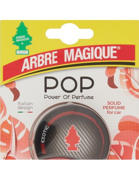 arbre magique pop power of perfume - deodorante per auto - exotic: tuttocasashop.it: pulizia e cura della casa