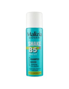 malizia giovani shake b5 pro-vit - 200ml - shampoo secco senza acqua: tuttocasashop.it: igiene e cura della persona