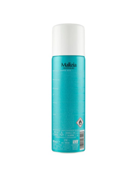 malizia giovani shake b5 pro-vit - 200ml - shampoo secco senza acqua: tuttocasashop.it: igiene e cura della persona