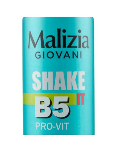 malizia giovani shake b5 pro-vit - 200ml - shampoo secco senza acqua: tuttocasashop.it: igiene e cura della persona