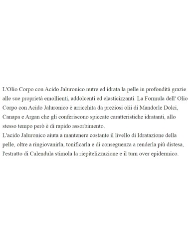 ultra retinol complex hidraoil - olio corpo 200ml - acido jaluronico: tuttocasashop.it: igiene e cura della persona