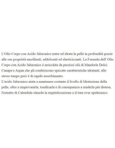 ultra retinol complex hidraoil - olio corpo 200ml - acido jaluronico: tuttocasashop.it: igiene e cura della persona
