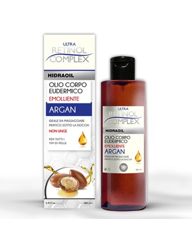 ultra retinol complex hidraoil - olio corpo 200ml - emolliente - argan: tuttocasashop.it: igiene e cura della persona