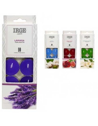 irge 8 candele tealight profumate - profumazioni assortite: tuttocasashop.it: pulizia e cura della casa