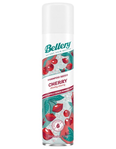 bellery shampoo secco spray 200ml - cherry - cheeky cherry: tuttocasashop.it: igiene e cura della persona
