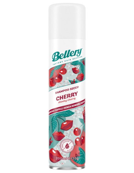 bellery shampoo secco spray 200ml - cherry - cheeky cherry: tuttocasashop.it: igiene e cura della persona