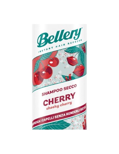 bellery shampoo secco spray 200ml - cherry - cheeky cherry: tuttocasashop.it: igiene e cura della persona