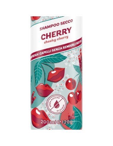 bellery shampoo secco spray 200ml - cherry - cheeky cherry: tuttocasashop.it: igiene e cura della persona