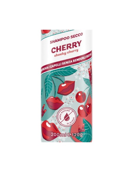 bellery shampoo secco spray 200ml - cherry - cheeky cherry: tuttocasashop.it: igiene e cura della persona
