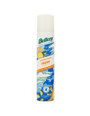 bellery shampoo secco spray 200ml - fresh - breezy citrus: tuttocasashop.it: igiene e cura della persona