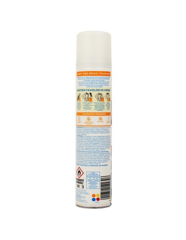 bellery shampoo secco spray 200ml - fresh - breezy citrus: tuttocasashop.it: igiene e cura della persona