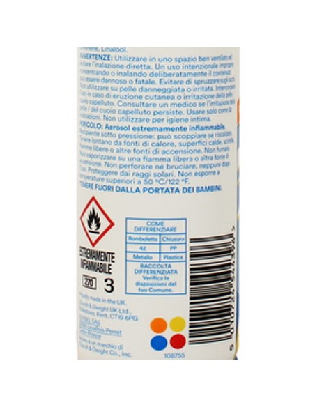 bellery shampoo secco spray 200ml - fresh - breezy citrus: tuttocasashop.it: igiene e cura della persona