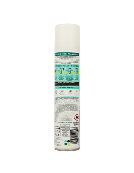 bellery shampoo secco spray 200ml - original - classic fresh: tuttocasashop.it: igiene e cura della persona