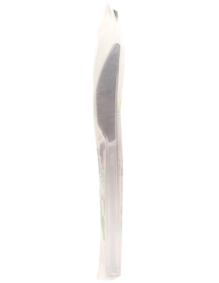 vip 30 coltelli riutilizzabili in plastica 17cm - trasparenti - ecocrystal: tuttocasashop.it: carta & monouso