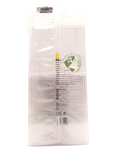 vip 30 coltelli riutilizzabili in plastica 17cm - trasparenti - ecocrystal: tuttocasashop.it: carta & monouso