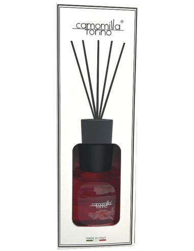 camomilla essenza profumo ambiente con bastoncini - 500ml - rosso imperiale: tuttocasashop.it: pulizia e cura della casa