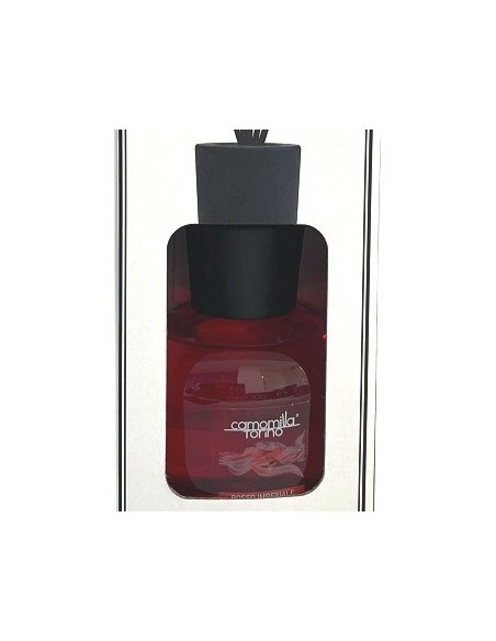 camomilla essenza profumo ambiente con bastoncini - 500ml - rosso imperiale: tuttocasashop.it: pulizia e cura della casa