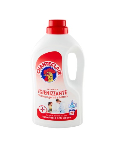 chanteclair detersivo lavatrice - 28 lavaggi 1260ml - igienizzante: tuttocasashop.it: prodotti per bucato e tessuti