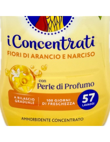 chanteclair ammorbidente concentrato - 57 lavaggi 1140 ml - arancia narciso: tuttocasashop.it: prodotti per bucato e tessuti