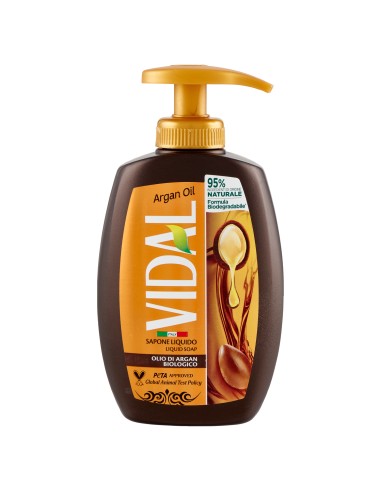 vidal sapone liquido - 300ml - olio di argan biologico: tuttocasashop.it: igiene e cura della persona