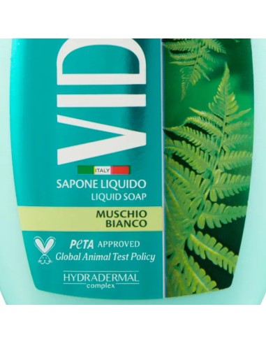 vidal sapone liquido - 300ml - muschio bianco: tuttocasashop.it: igiene e cura della persona
