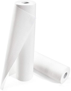lenzuolino per lettino medico doppio velo larghezza 60cm - 1kg: tuttocasashop.it: carta & monouso