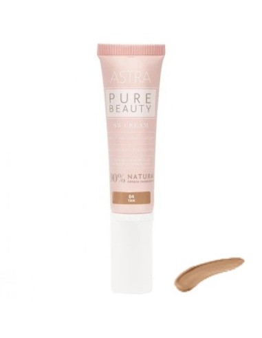astra pure beauty bb cream - ingredienti naturali - 30ml - 04 - tan: tuttocasashop.it: igiene e cura della persona