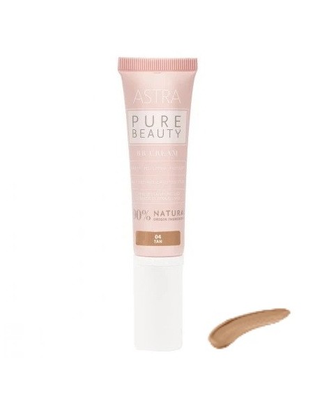 astra pure beauty bb cream - ingredienti naturali - 30ml - 04 - tan: tuttocasashop.it: igiene e cura della persona