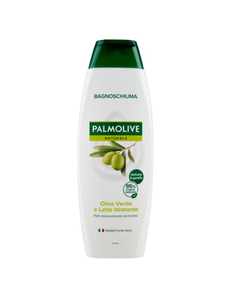 palmolive naturals bagnoschiuma 350ml - oliva verde e latte idratante: tuttocasashop.it: igiene e cura della persona
