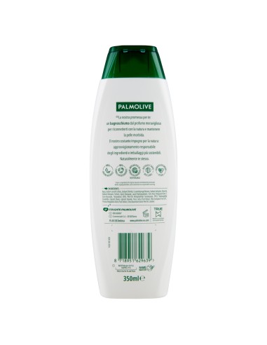 palmolive naturals bagnoschiuma 350ml - oliva verde e latte idratante: tuttocasashop.it: igiene e cura della persona
