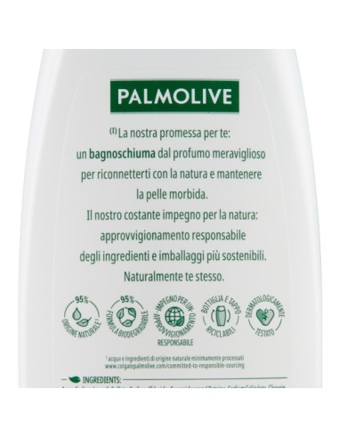 palmolive naturals bagnoschiuma 350ml - oliva verde e latte idratante: tuttocasashop.it: igiene e cura della persona