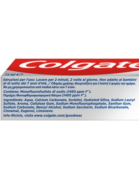 colgate dentifricio 75ml - baking soda - con bicarbonato di sodio: tuttocasashop.it: igiene e cura della persona