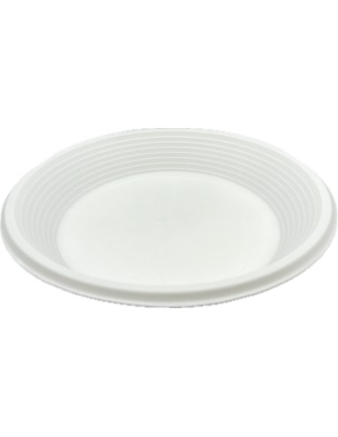 salento 66 piatti monouso plastica extra rigidi diametro 22cm - 1kg - fondi: tuttocasashop.it: carta & monouso