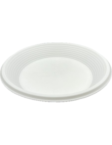 salento 66 piatti monouso plastica extra rigidi diametro 22cm - 1kg - fondi: tuttocasashop.it: carta & monouso